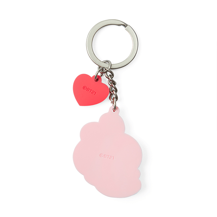 LINE FRIENDS TOYS COOKY BT21 COOKY BABY SILICON KEY RING (7182626357421)