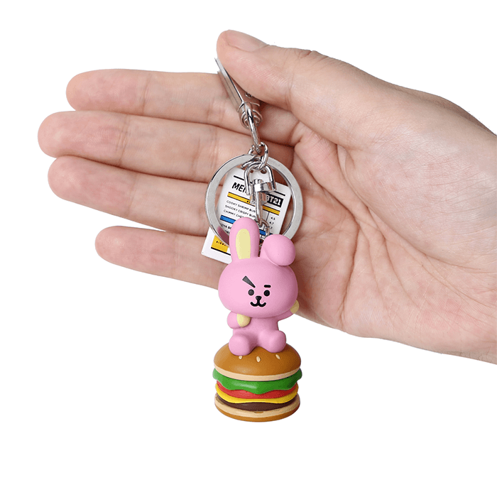 LINE FRIENDS TOYS COOKY BT21 COOKY FIGURE KEY RING (7182621704365)