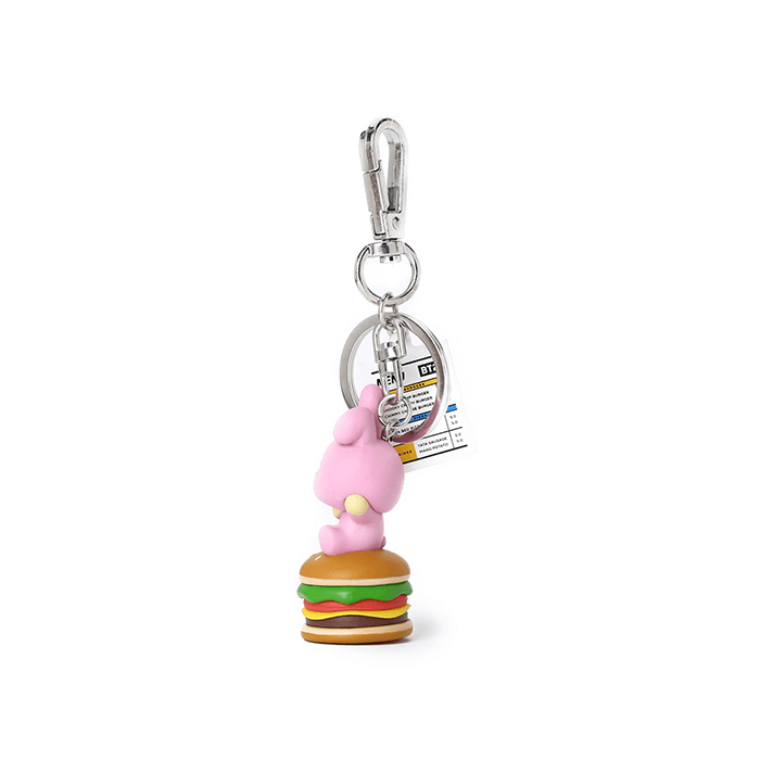 LINE FRIENDS TOYS COOKY BT21 COOKY FIGURE KEY RING (7182621704365)