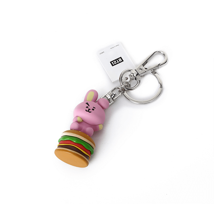 LINE FRIENDS TOYS COOKY BT21 COOKY FIGURE KEY RING (7182621704365)