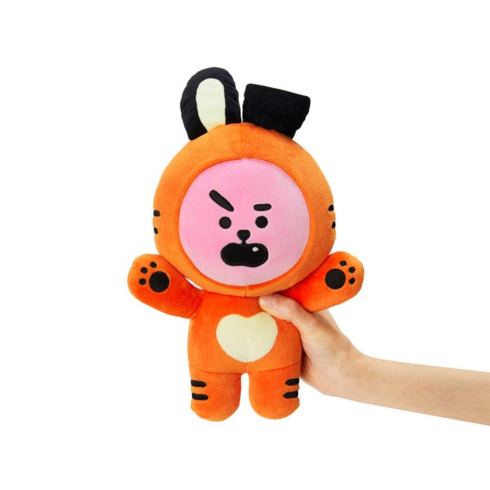 LINE FRIENDS TOYS COOKY [RESTOCKED] BT21 COOKY STANDING DOLL TIGER EDITION (7182470578349)