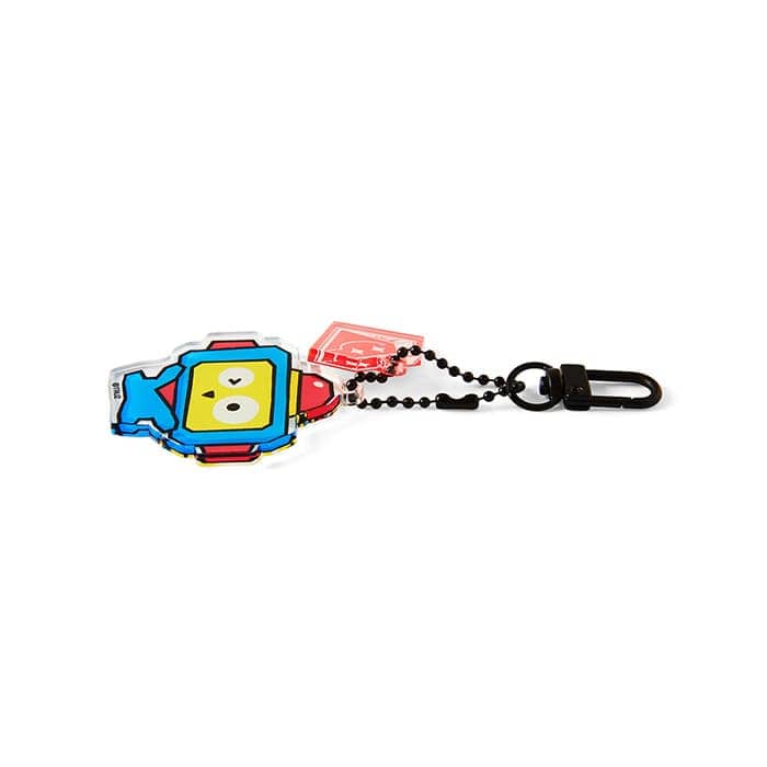 LINE FRIENDS TOYS HIKUN TRUZ HIKUN ACRYLIC KEYRING (7182494662829)