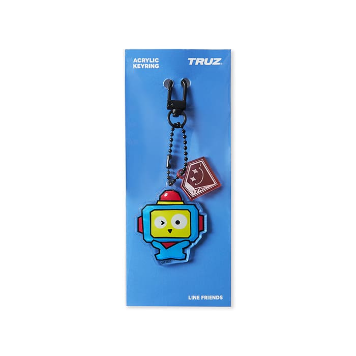 LINE FRIENDS TOYS HIKUN TRUZ HIKUN ACRYLIC KEYRING (7182494662829)