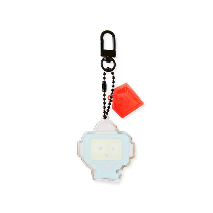 LINE FRIENDS TOYS HIKUN TRUZ HIKUN ACRYLIC KEYRING (7182494662829)