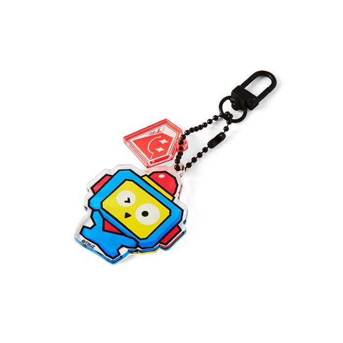 LINE FRIENDS TOYS HIKUN TRUZ HIKUN ACRYLIC KEYRING (7182494662829)