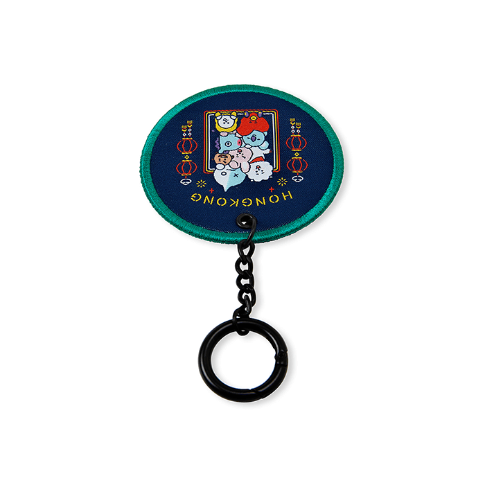 LINE FRIENDS TOYS HONG KONG BT21 CITY EDITION KEY RING HONG KONG (7182589034669)