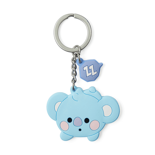 LINE FRIENDS TOYS KOYA BT21 KOYA BABY SILICON KEY RING (7182625669293)