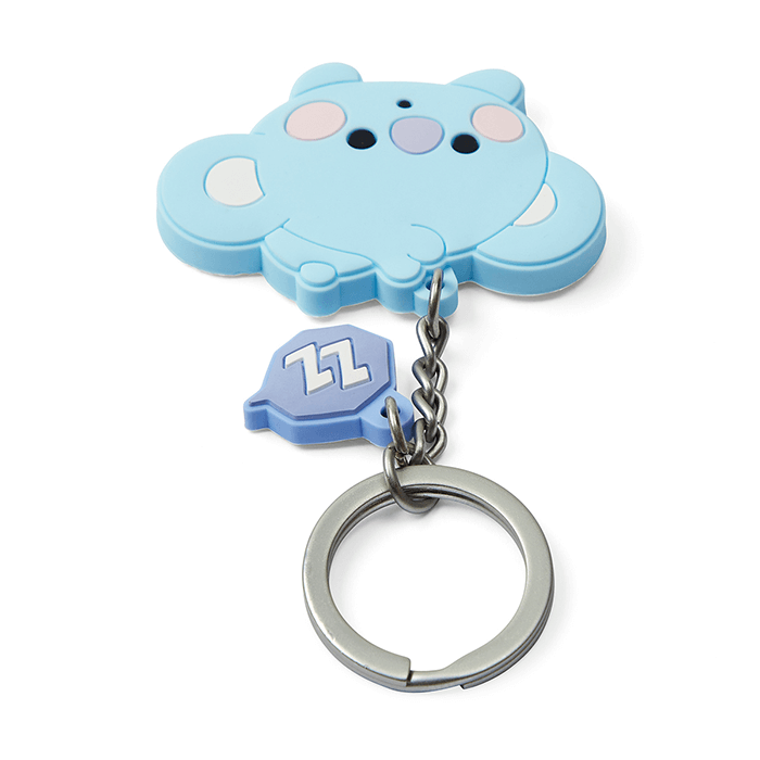 LINE FRIENDS TOYS KOYA BT21 KOYA BABY SILICON KEY RING (7182625669293)