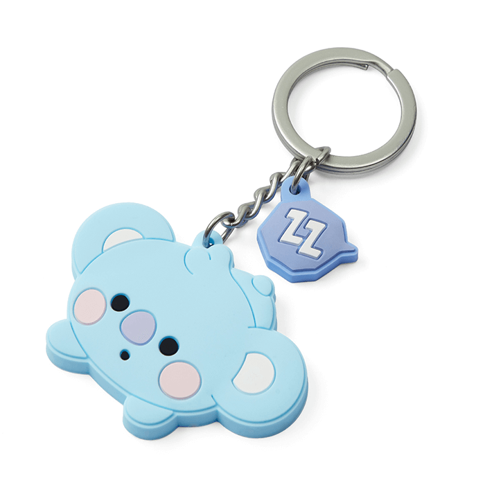 LINE FRIENDS TOYS KOYA BT21 KOYA BABY SILICON KEY RING (7182625669293)