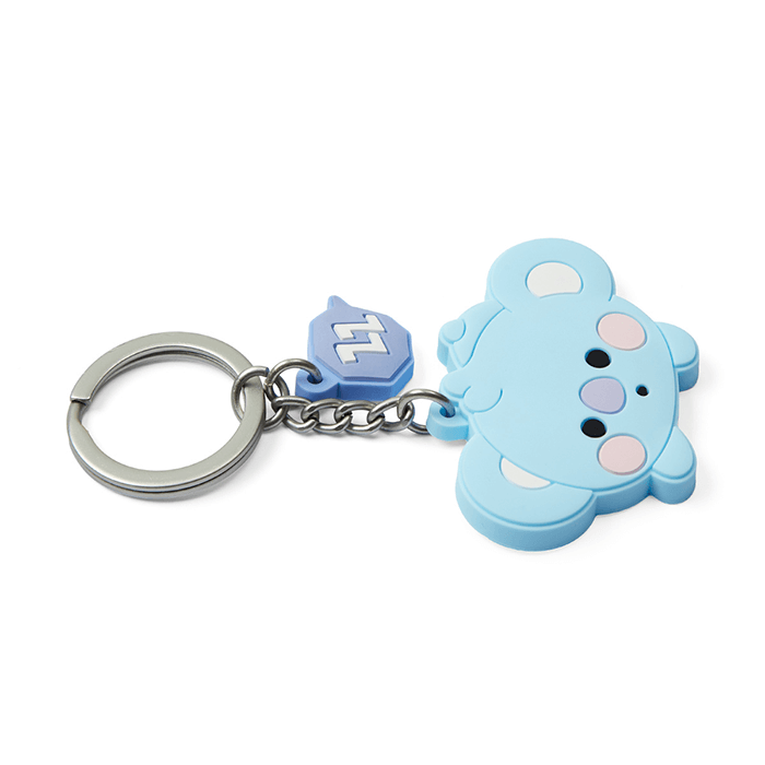 LINE FRIENDS TOYS KOYA BT21 KOYA BABY SILICON KEY RING (7182625669293)