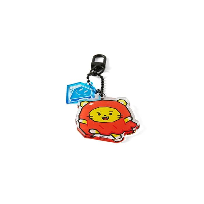 LINE FRIENDS TOYS LAWOO TRUZ LAWOO ACRYLIC KEYRING (7182494695597)