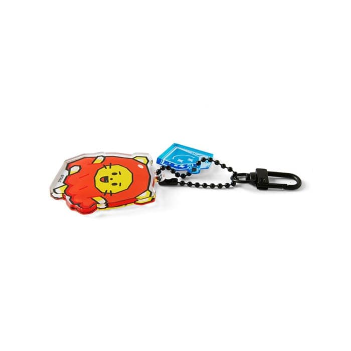 LINE FRIENDS TOYS LAWOO TRUZ LAWOO ACRYLIC KEYRING (7182494695597)