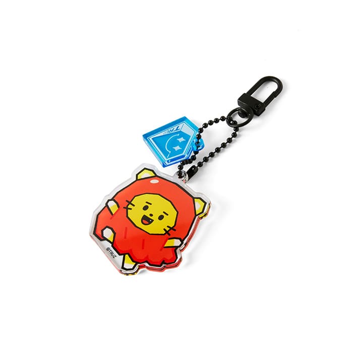 LINE FRIENDS TOYS LAWOO TRUZ LAWOO ACRYLIC KEYRING (7182494695597)