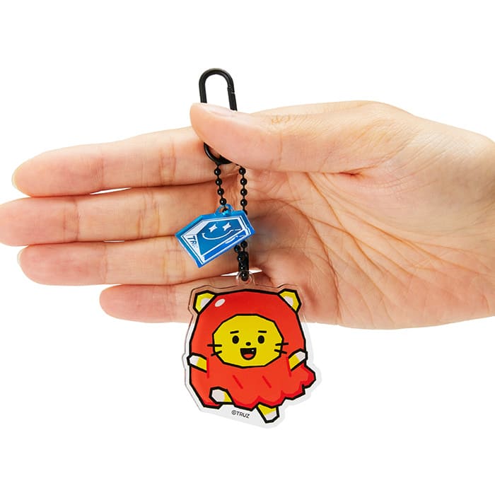 LINE FRIENDS TOYS LAWOO TRUZ LAWOO ACRYLIC KEYRING (7182494695597)