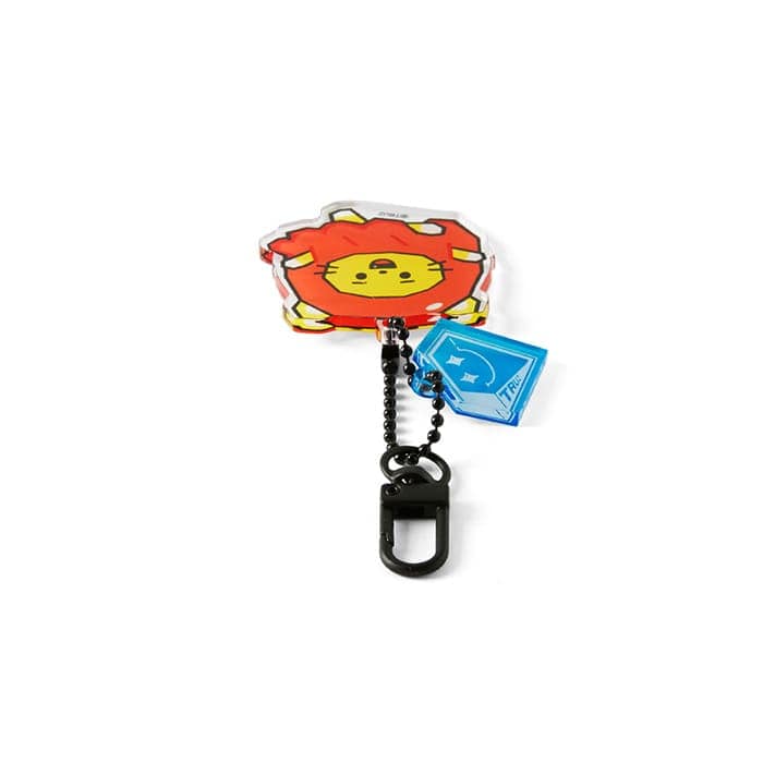 LINE FRIENDS TOYS LAWOO TRUZ LAWOO ACRYLIC KEYRING (7182494695597)