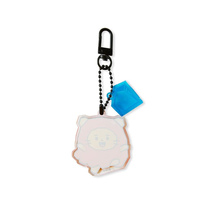 LINE FRIENDS TOYS LAWOO TRUZ LAWOO ACRYLIC KEYRING (7182494695597)