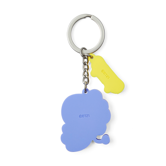 LINE FRIENDS TOYS MANG BT21 MANG BABY SILICON KEY RING (7182625210541)