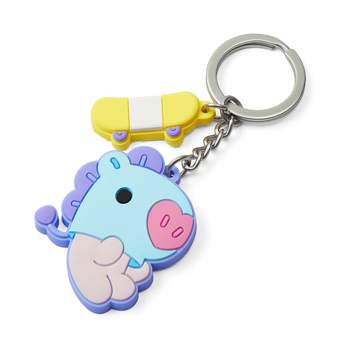 LINE FRIENDS TOYS MANG BT21 MANG BABY SILICON KEY RING (7182625210541)