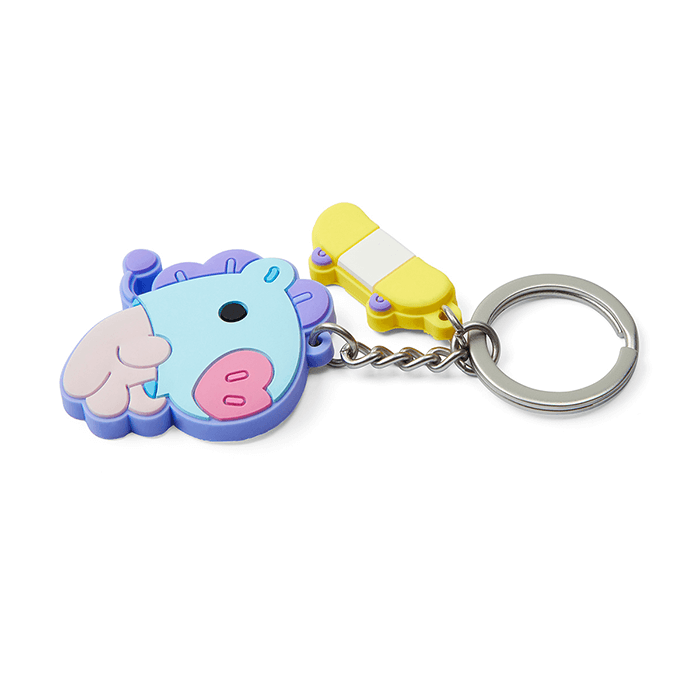 LINE FRIENDS TOYS MANG BT21 MANG BABY SILICON KEY RING (7182625210541)