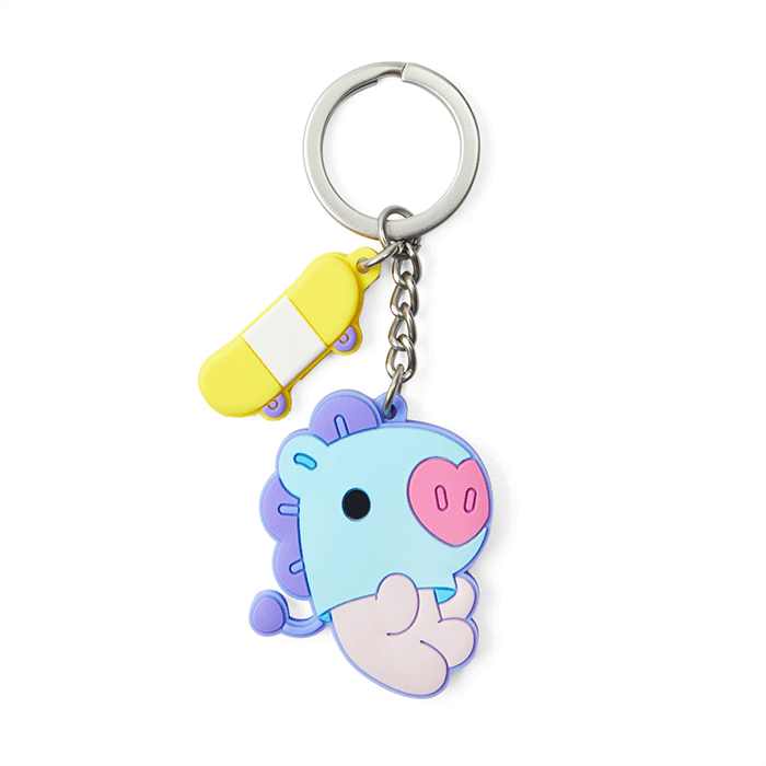 LINE FRIENDS TOYS MANG BT21 MANG BABY SILICON KEY RING (7182625210541)