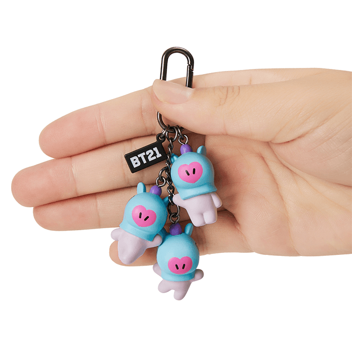 LINE FRIENDS TOYS MANG BT21 MANG WAGGLE WAGGLE KEY RING (7182629699757)