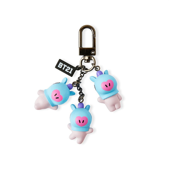 LINE FRIENDS TOYS MANG BT21 MANG WAGGLE WAGGLE KEY RING (7182629699757)