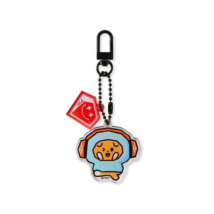 LINE FRIENDS TOYS MATETSU TRUZ MATETSU ACRYLIC KEYRING (7182494793901)