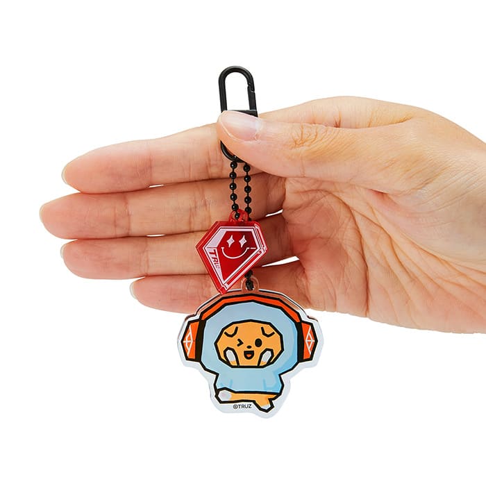 LINE FRIENDS TOYS MATETSU TRUZ MATETSU ACRYLIC KEYRING (7182494793901)