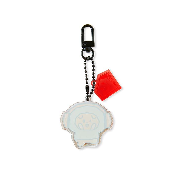 LINE FRIENDS TOYS MATETSU TRUZ MATETSU ACRYLIC KEYRING (7182494793901)