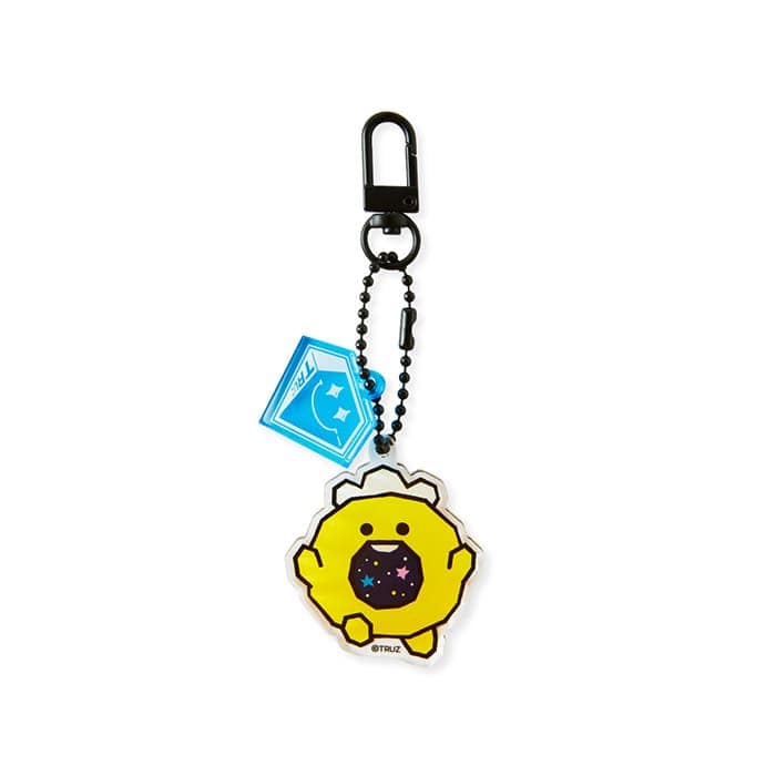 LINE FRIENDS TOYS PODONG TRUZ PODONG ACRYLIC KEYRING (7182494400685)