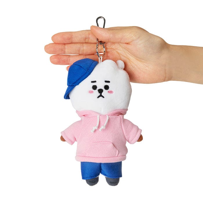 LINE FRIENDS TOYS RJ BT21 RJ STREET MOOD BAG CHARM DOLL (7182488141997)