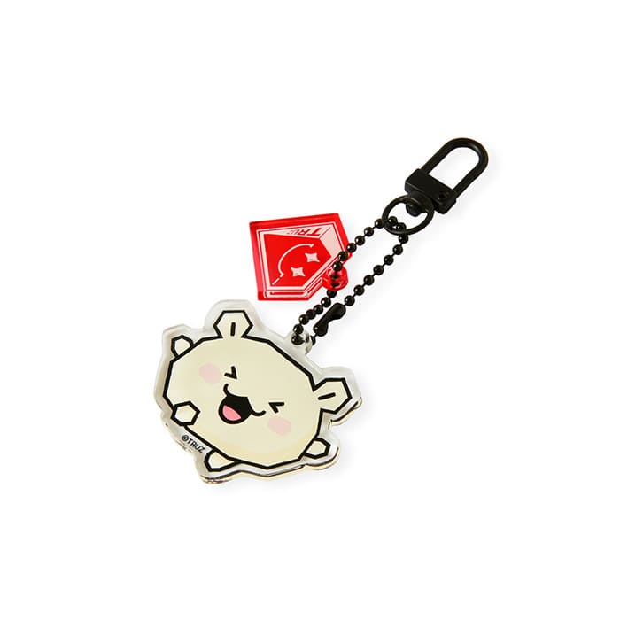 LINE FRIENDS TOYS RURU TRUZ RURU ACRYLIC KEYRING (7182494498989)