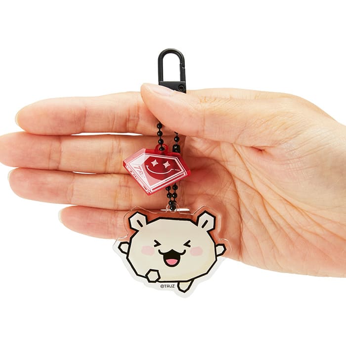 LINE FRIENDS TOYS RURU TRUZ RURU ACRYLIC KEYRING (7182494498989)