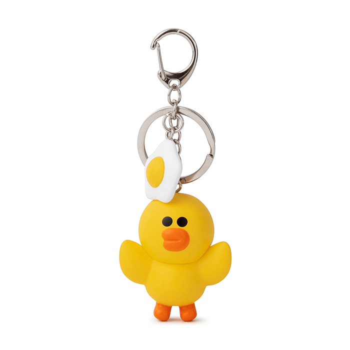 LINE FRIENDS TOYS SALLY BROWN & FRIENDS SALLY MINI FIGURE KEY RING (7182606237869)