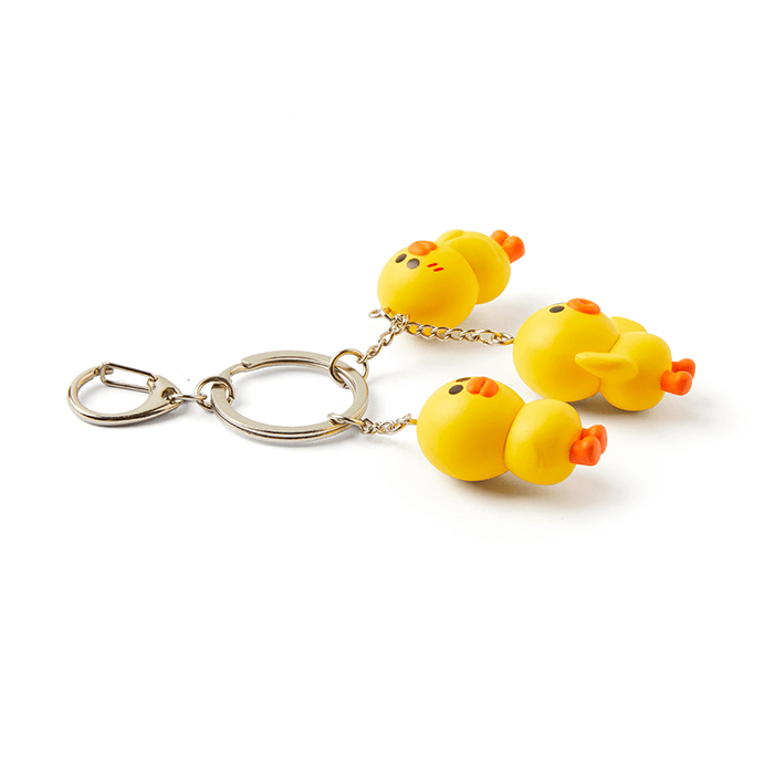 LINE FRIENDS TOYS SALLY BROWN & FRIENDS SALLY WAGGLE WAGGLE KEY RING (7182615838893)