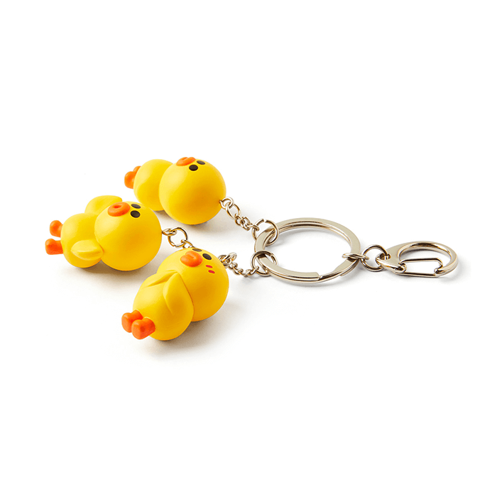 LINE FRIENDS TOYS SALLY BROWN & FRIENDS SALLY WAGGLE WAGGLE KEY RING (7182615838893)