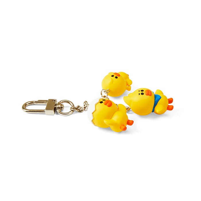 LINE FRIENDS TOYS SALLY & FRIENDS BROWN & FRIENDS SALLY & FRIENDS WAGGLE WAGGLE KEY RING (7182614790317)