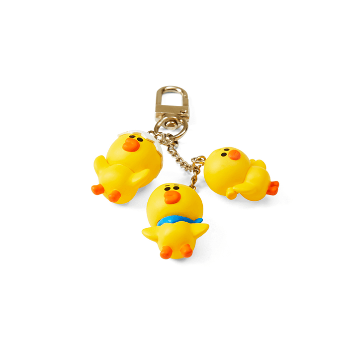 LINE FRIENDS TOYS SALLY & FRIENDS BROWN & FRIENDS SALLY & FRIENDS WAGGLE WAGGLE KEY RING (7182614790317)