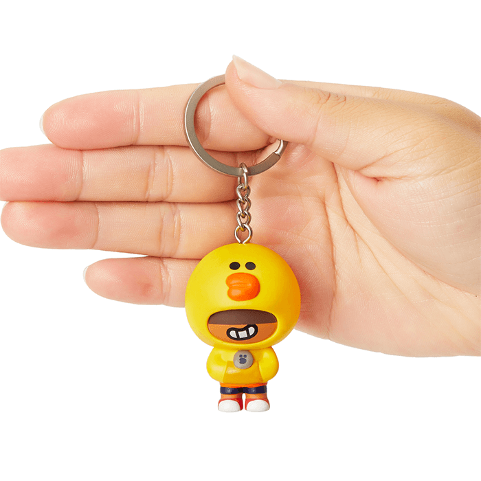 LINE FRIENDS TOYS SALLYLEON BRAWL STARS SALLYLEON FIGURINE KEYRING (7182724530349)