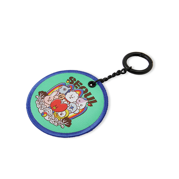 LINE FRIENDS TOYS SEOUL BT21 CITY EDITION KEY RING SEOUL (7182589690029)