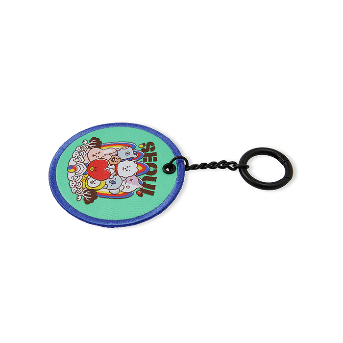 LINE FRIENDS TOYS SEOUL BT21 CITY EDITION KEY RING SEOUL (7182589690029)