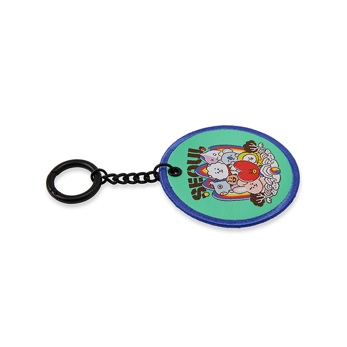 LINE FRIENDS TOYS SEOUL BT21 CITY EDITION KEY RING SEOUL (7182589690029)