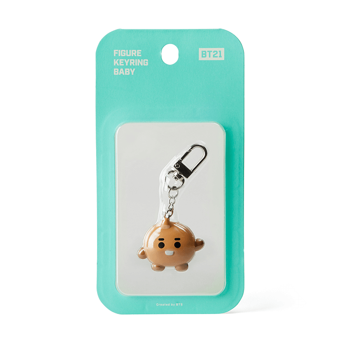 LINE FRIENDS TOYS SHOOKY BT21 SHOOKY BABY FIGURE KEY RING (7182629175469)