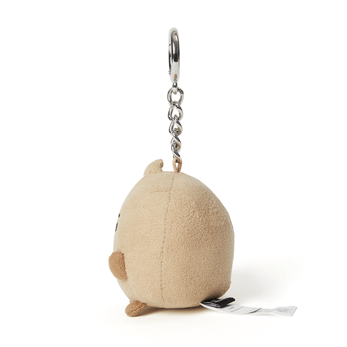 LINE FRIENDS TOYS SHOOKY BT21 SHOOKY BABY PONGPONG SUEDE BAG CHARM (7182633992365)