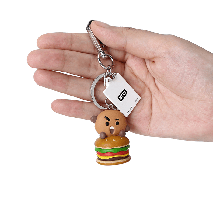 LINE FRIENDS TOYS SHOOKY BT21 SHOOKY FIGURE KEY RING (7182621081773)