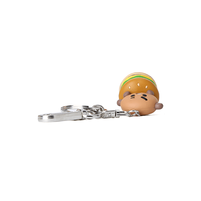 LINE FRIENDS TOYS SHOOKY BT21 SHOOKY FIGURE KEY RING (7182621081773)