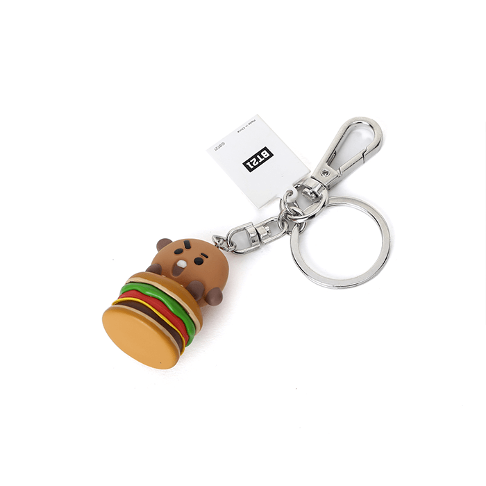 LINE FRIENDS TOYS SHOOKY BT21 SHOOKY FIGURE KEY RING (7182621081773)