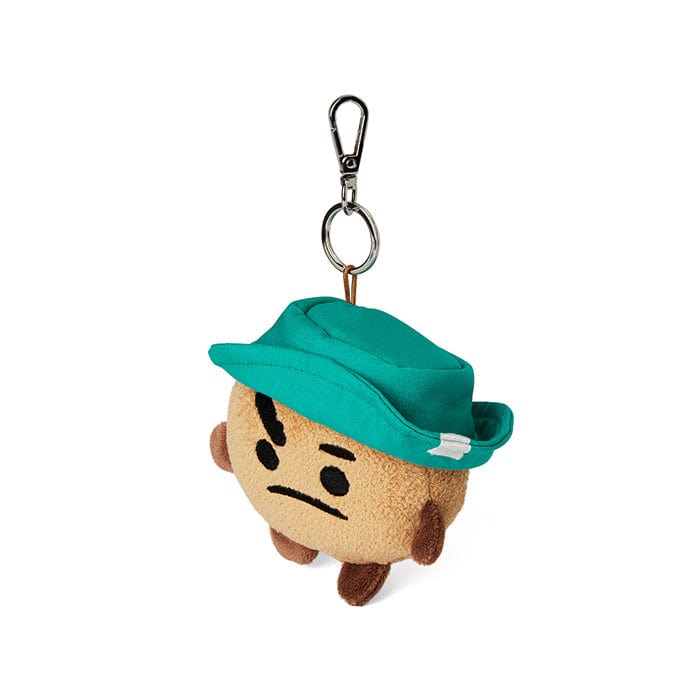 LINE FRIENDS TOYS SHOOKY BT21 SHOOKY STREET MOOD BAG CHARM DOLL (7182487879853)