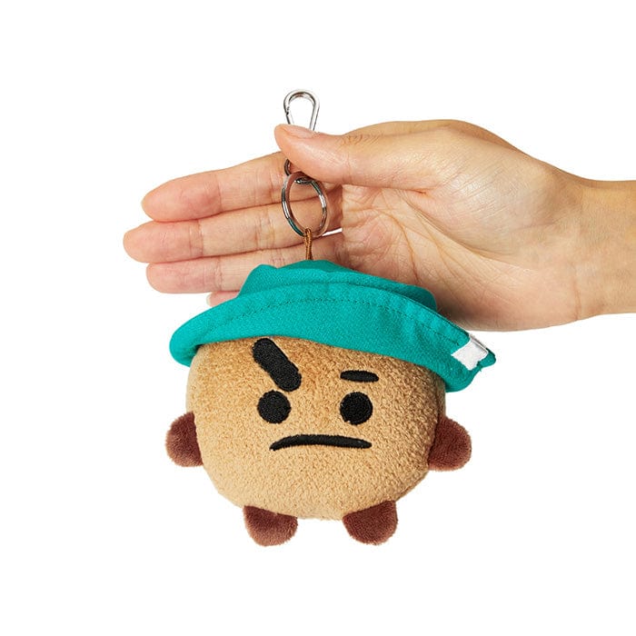 LINE FRIENDS TOYS SHOOKY BT21 SHOOKY STREET MOOD BAG CHARM DOLL (7182487879853)