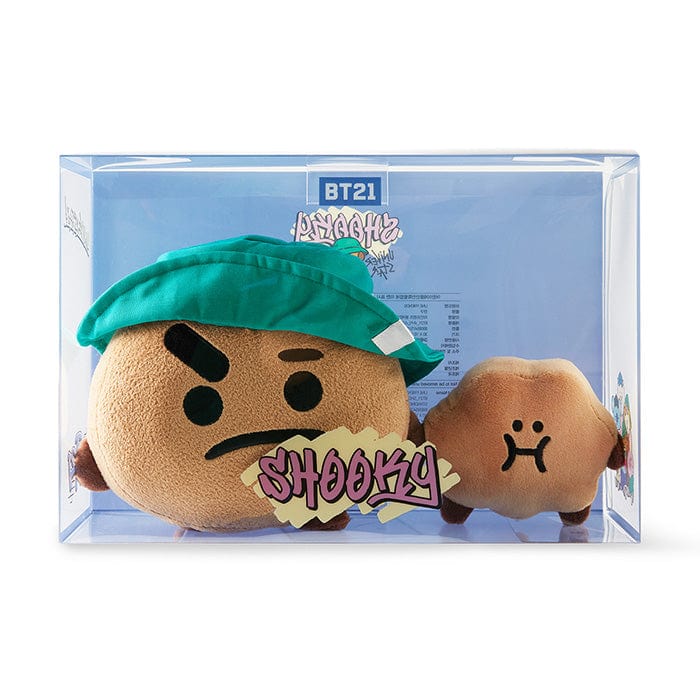 LINE FRIENDS TOYS SHOOKY BT21 SHOOKY STREET MOOD STANDING DOLL (7182488338605)